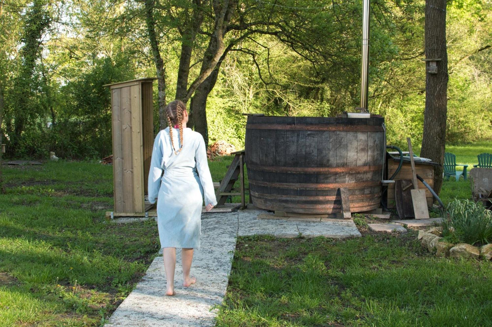 L'Oree Du Bois Gaubau Saint-Georges-sur-Layon Bagian luar foto